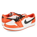 15時迄のご注文で即日発送可 NIKE AIR JORDAN 1 LOW OG 【SHATTERED BACKBOARD】 ナイキ エア ジョーダン 1 ロー OG ORANGE/WHITE/BLACK cz0790-801