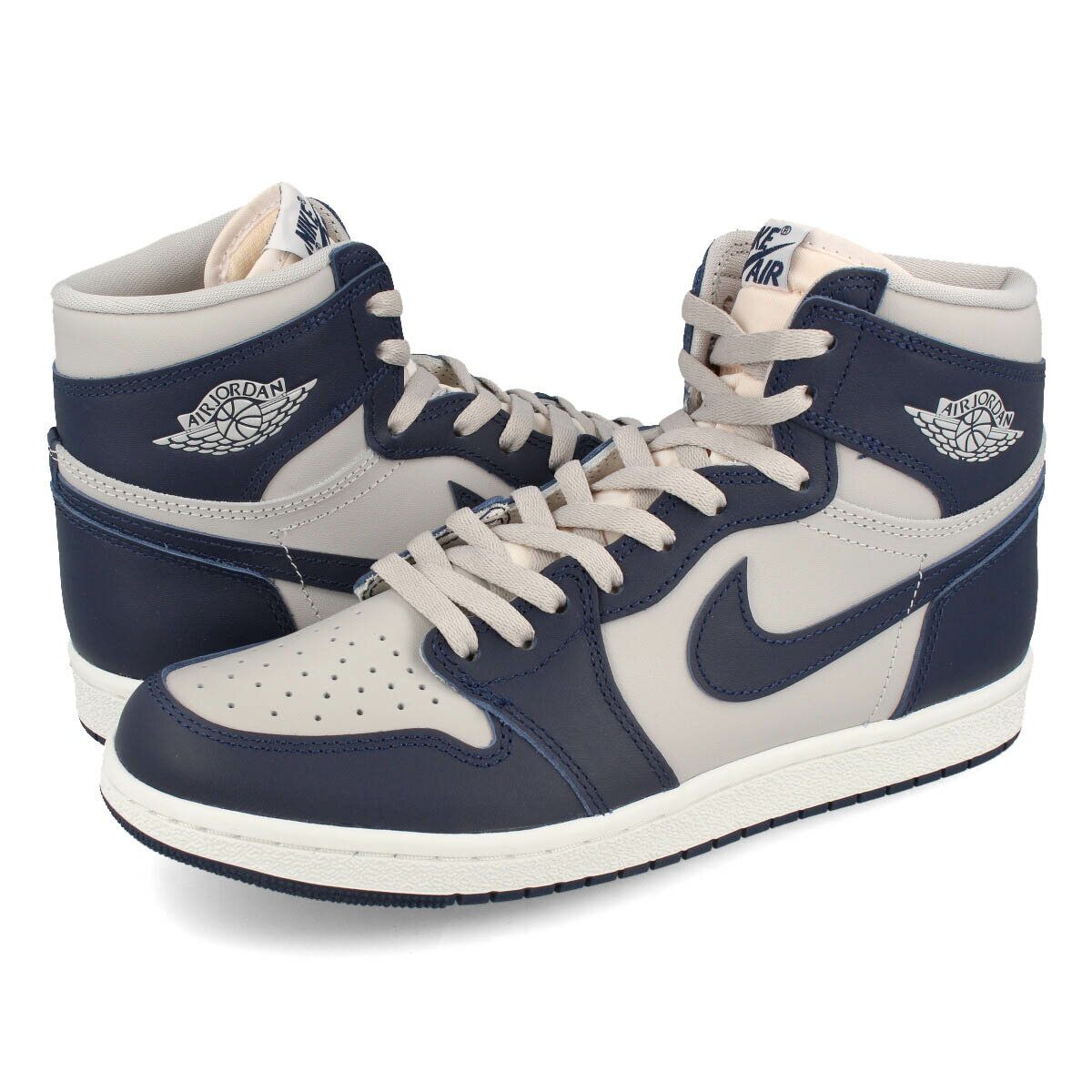 15時迄のご注文で即日発送可 NIKE AIR JORDAN 1 HIGH ‘85 【GEORGETOWN】 ナイキ エア ジョーダン 1 ハイ 85 COLLEGE NAVY/SUMMIT WHITE/TECH GREY bq4422-400