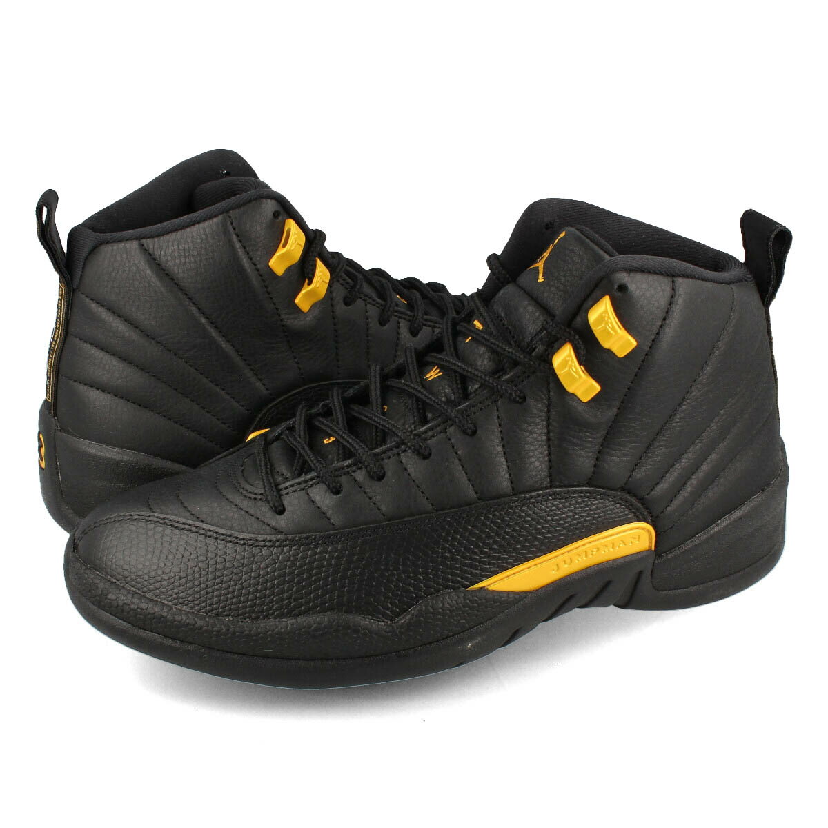 15時迄のご注文で即日発送可 NIKE AIR JORDAN 12 RETRO ナイキ エア ジョーダン 12 レトロ メンズ スニーカー ハイカット BLACK/TAXI ブラック イエロー CT8013-071