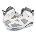 15時迄のご注文で即日発送可 NIKE AIR JORDAN 6 RETRO 【COOL GREY】 ナイキ エア ジョーダン 6 レトロ メンズ ハイカット WHITE/MEDIU..