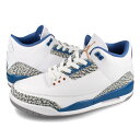 15̂ő NIKE AIR JORDAN 3 RETRO yTRUE BLUEz iCL GA W[_ 3 g Y ~bhJbg WHITE/METALLIC COPPER/TRUE BLUE zCg ct8532-148