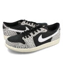 15時迄のご注文で即日発送可 NIKE AIR JORDAN 1 RETRO LOW OG 【BLACK CEMENT】 ナイキ エア ジョーダン 1 レトロ ロー OG メンズ ローカット BLACK/MUSLIN/TECH GREY/WHITE ブラック cz0790-001