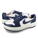 楽天SELECT SHOP LOWTEX15時迄のご注文で即日発送可 NIKE WMNS AIR JORDAN 1 ELEVATE LOW ナイキ ウィメンズ エア ジョーダン 1 エレベイト ロー レディース ローカット WHITE/MIDNIGHT NAVY/SAIL ネイビー dh7004-141-l