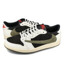 15時迄のご注文で即日発送可 NIKE WMNS AIR JORDAN 1 LOW OG SP 【TRAVIS SCOTT】 ナイキ ウィメンズ エア ジョーダン 1 ロー OG SP トラヴィス スコット メンズ ローカット SAIL/UNIVERSITY RED/BLACK/MEDIUM OLIVE カーキグリーン dz4137-106