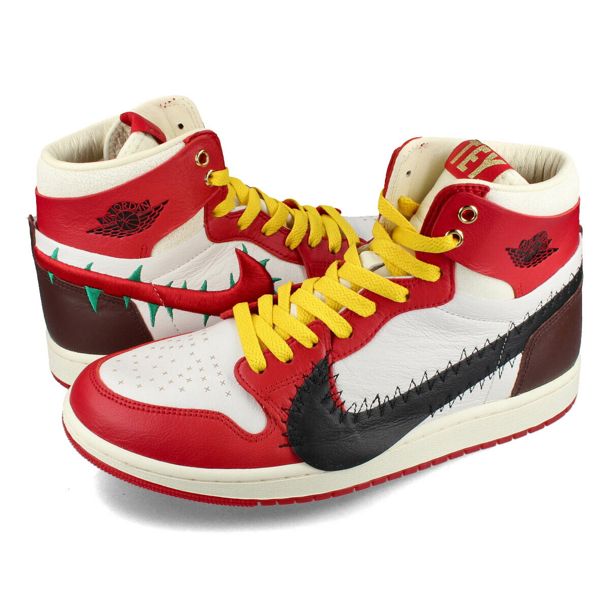 15時迄のご注文で即日発送可 NIKE WMNS AIR JORDAN 1 ZOOM AIR CMFT 2 SP 【TEYANA TAYLOR】 ナイキ ウィメンズ エア ジョーダン 1 ズーム エア コンフォート 2 SP メンズ ハイカット GYM RED/BLACK/SUMMIT WHITE/EARTH レッド fj0604-601