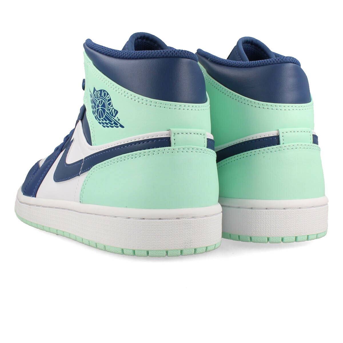 NIKE AIR JORDAN 1 MID ナイキ エア ジョーダン 1 ミッド メンズ スニーカー ミッドカット MYSTIC NAVY/MINT FOAM/WHITE ネイビー 554724-413
