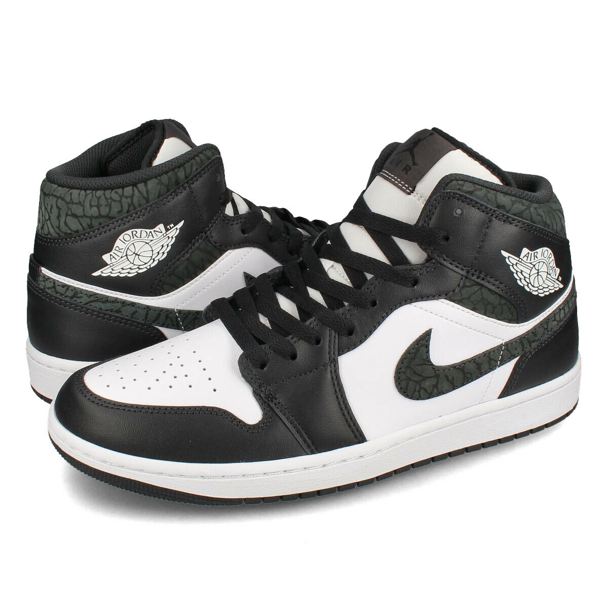 15時迄のご注文で即日発送可 NIKE AIR JORDAN 1 MID SE ナイキ エア ジョーダン 1 ミッド SE メンズ スニーカー ミッドカット OFF NOIR/BLACK/WHITE/BLACK ブラック FB9911-001