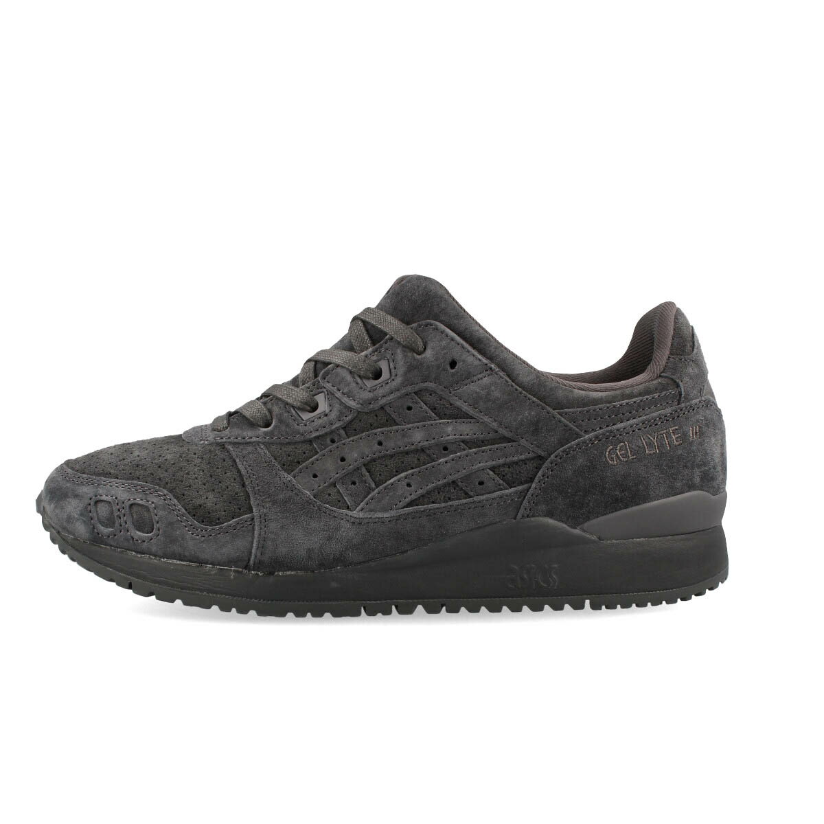 15時までのご注文で即日発送 ASICS SPORTSTYLE GEL-LYTE III OG アシックス スポーツスタイル ゲルライト 3 オージー メンズ レディース スニーカー OBSIDIAN GREY/OBSIDIAN GREY 1201A050-023 LYTE III GEL SPORTSTYLE OG 快適な履き心地が持続します OGは ASICS かかと部にシグネチャーであるGELテクノロジーを組み込むことで衝撃緩衝性を向上させ さらに 履いている時もベロ部がずれにくい設計になっています 甲部分を包み込むようにフィットさせるため足入れ感が良く ベロ部を縦に大きく2分割したスプリットタンを採用しています IIIは 1990年に三ツ井滋之がデザインしたGEL 1990年代初頭を飾ったそのオリジナルの形状と構造を受け継いでいます 0cm試着