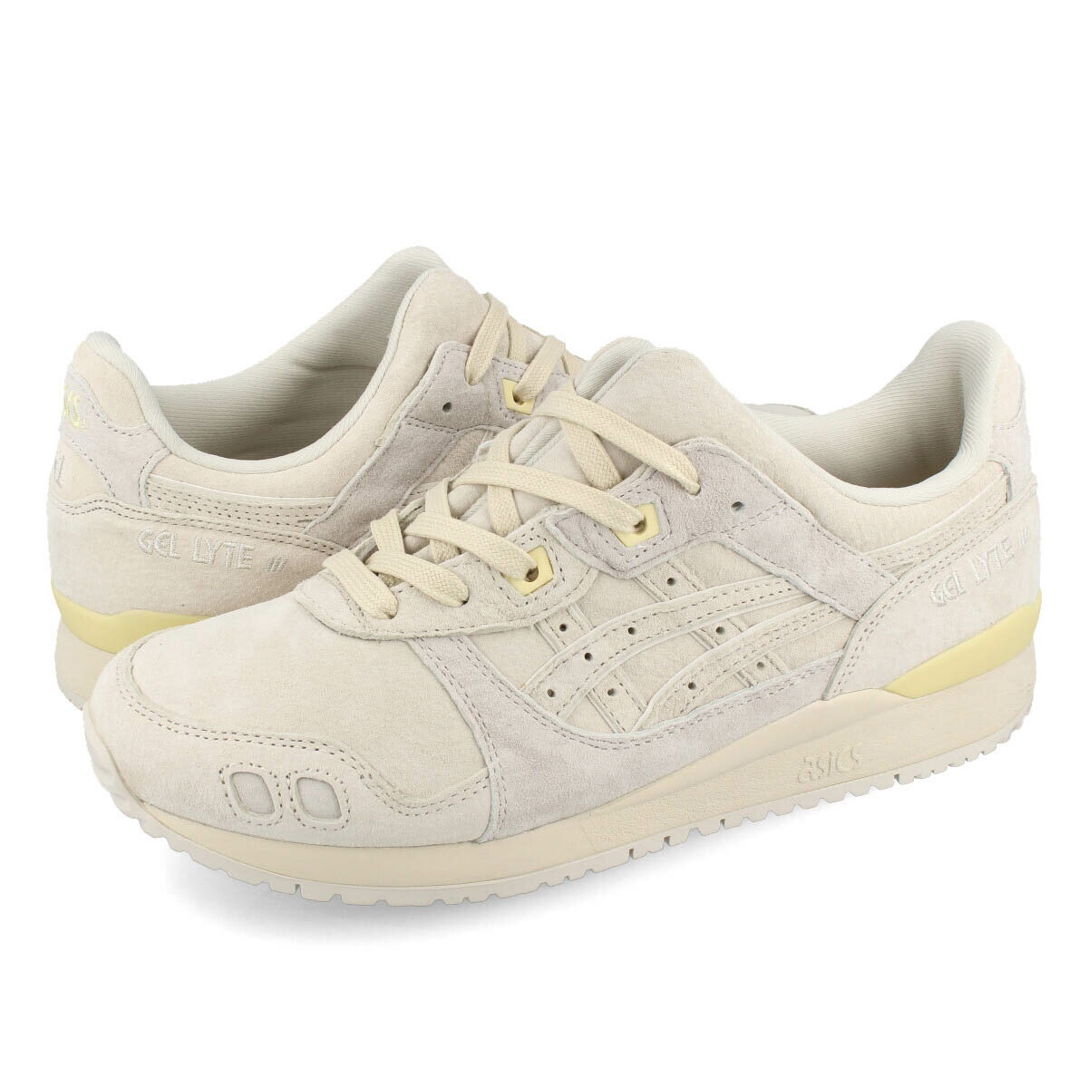 【プライスダウン】 15時迄のご注文で即日発送可 ASICS SPORTSTYLE GEL-LYTE III OG 【CONNECT】 アシックス スポーツスタイル ゲルライト 3 オージー VANILLA/SMOKE GREY 1201A830.250