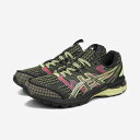 楽天SELECT SHOP LOWTEX15時迄のご注文で即日発送可 ASICS SPORTSTYLE US4-S GEL-TERRAIN アシックス スポーツスタイル US4-S ゲル テレイン メンズ スニーカー ローカット BLACK/NEON LIME ブラック 1203A394-001