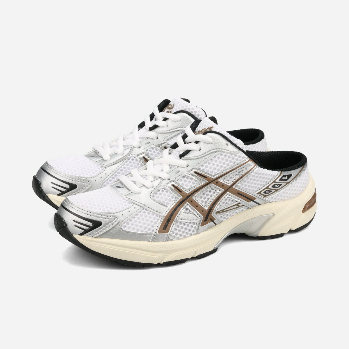 乐天商城 - 【6月19日(金)発売】 ASICS SPORTSTYLE GEL-1130 MULE アシックス スポーツスタイル GEL-1130 ミュール メンズ レディース スニーカー ローカット WHITE/CLAY CANYON ホワイト 1203B048-101