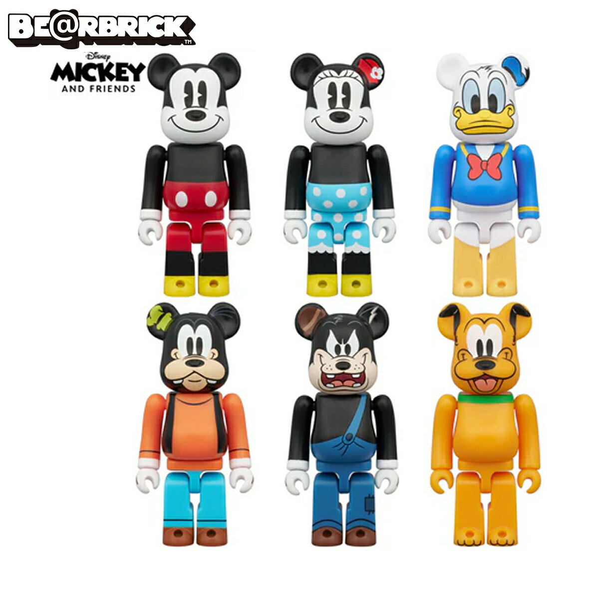 MEDICOM TOY BE@RBRICK CHASE MICKEY MOUSE & FRIENDS 【1BOX (12個入り)】 メディコムトイ ベアブリック...