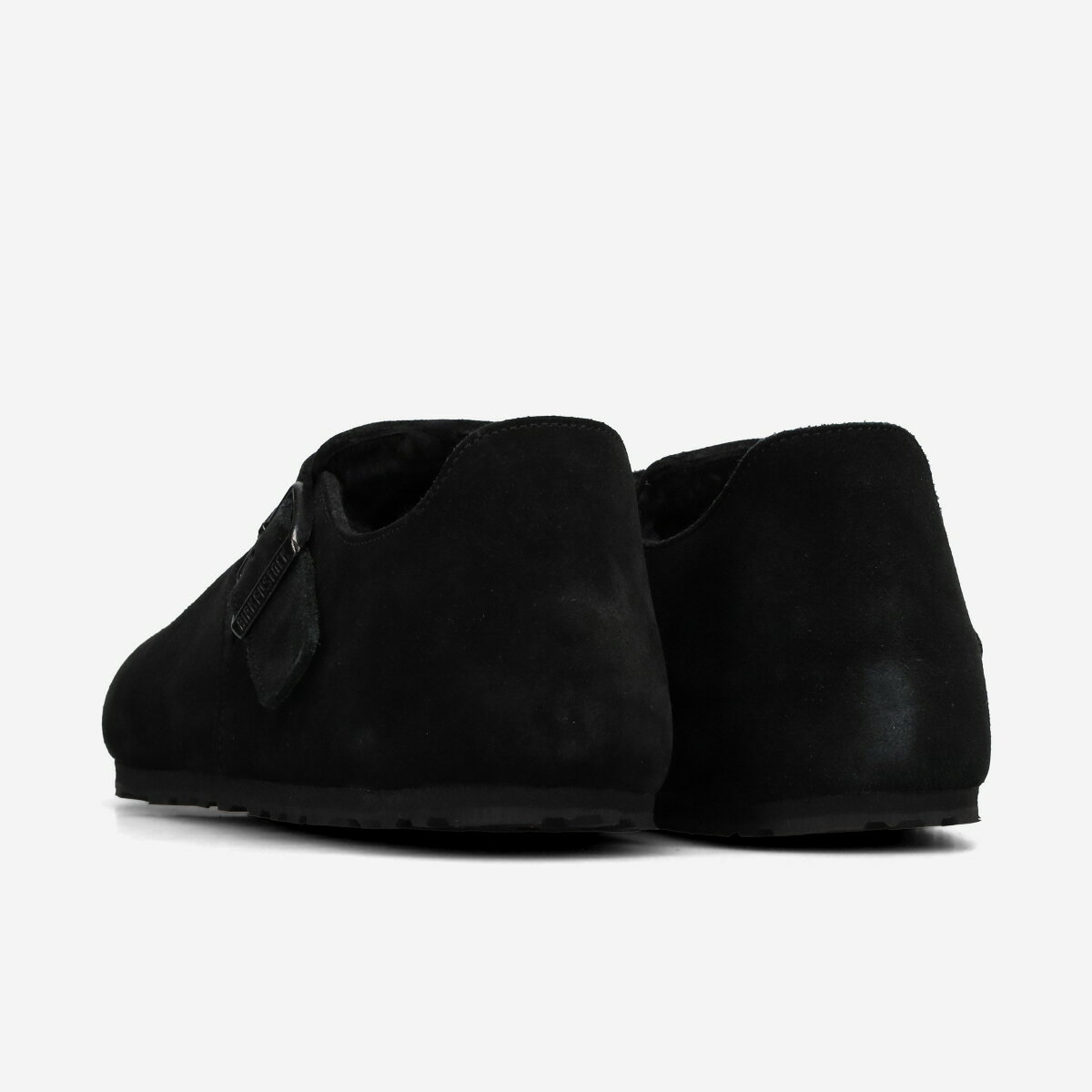 ��30%OFF�� BIRKENSTOCK LONDON SUEDE SHEARLING ��REGULAR�� �ӥ륱�󥷥�ȥå� ����ɥ� ������� �������� �쥶�� �쥮��顼�ե��å� ������ ��� ������� BLACK �֥�å� bks-1014960
