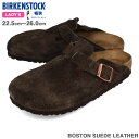 15̂ő BIRKENSTOCK BOSTON SUEDE LEATHER yNARROWz rPVgbN {Xg XG[hU[ i[tBbg Y fB[X T_ MOCCA uE BKS-1027460