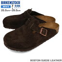 15̂ő BIRKENSTOCK BOSTON SUEDE LEATHER yREGULARz rPVgbN {Xg XG[hU[ M[tBbg Y fB[X T_ MOCCA uE BKS-60901