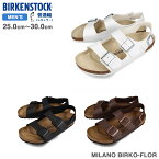 [要エントリーで最大P15倍 4/24(水)20:00～4/27(土)9:59] BIRKENSTOCK MILANO BIRKO-FLOR 【REGULAR】 ビルケンシュトック ミラノ ビルコフロー レギュラーフィット メンズ サンダル 普通幅