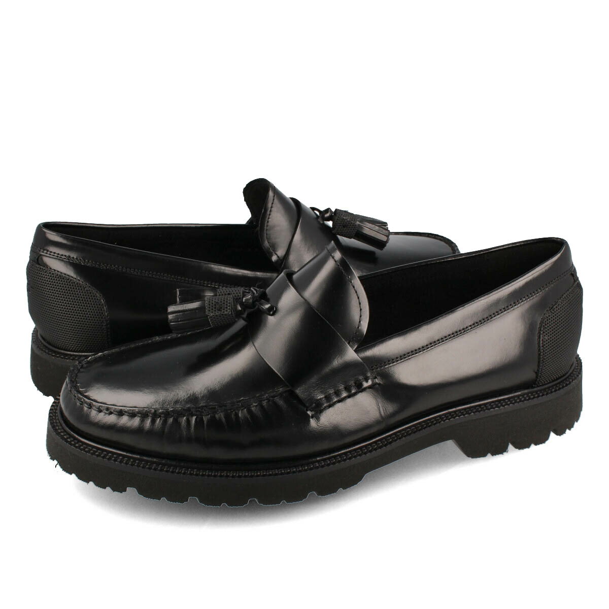 【プライスダウン】 15時迄のご注文で即日発送可 COLE HAAN AMERICAN CLASSICS TASSEL LOAFER コールハーン アメリカンクラシックス タッセルローファー メンズ ローカット BLACK BRUSHOFF/BLACK ブラック c36033