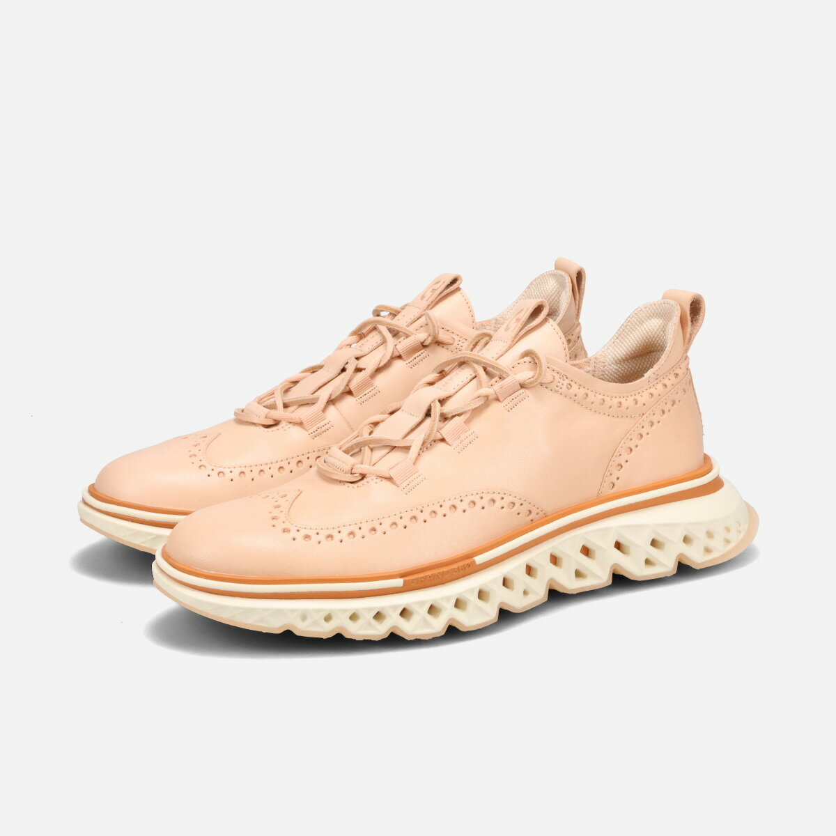 【50%OFF】 COLE HAAN 5.ZEROGRAND WING OX コールハーン 5.ゼログランド ウィング OX メンズ ローカット BARELY BEIGE/IVORY ベージュ c37318