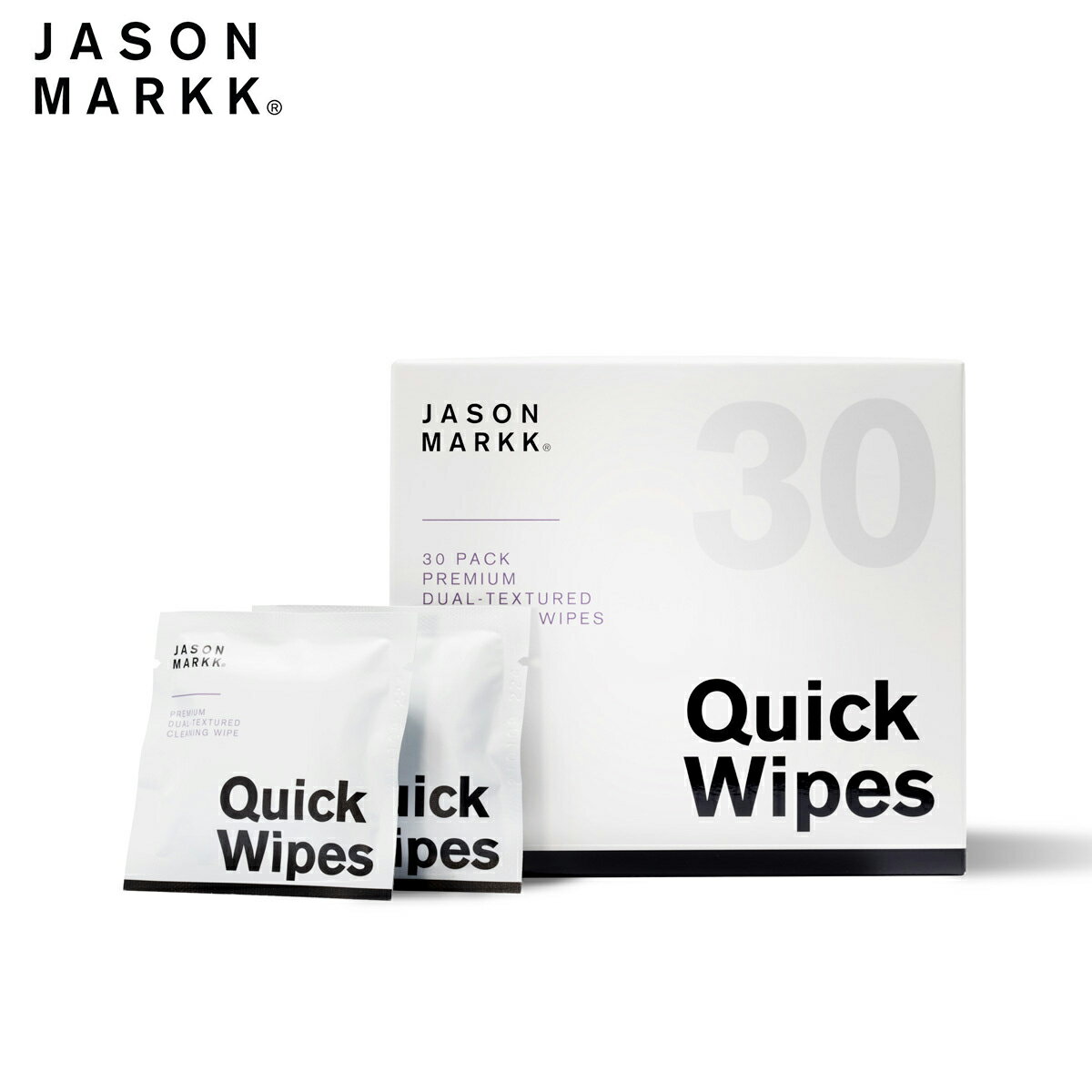 JASON MARKK QUICK WIPES - 30 PACK 拭き取る