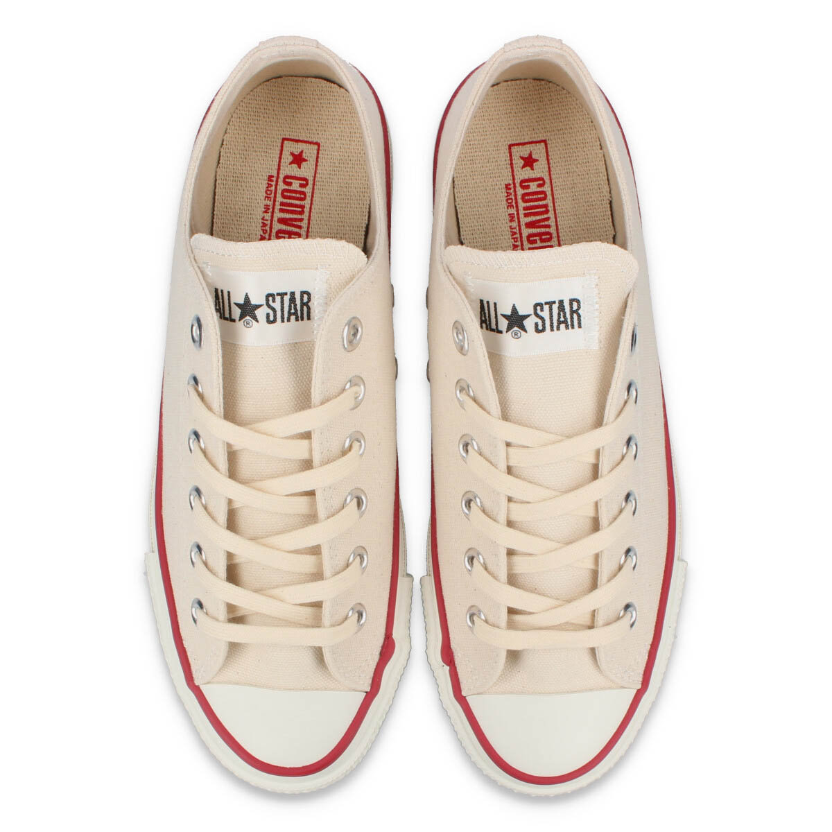 CONVERSE CANVAS ALL STAR J OX 【MADE IN JAPAN】【日本製】 コンバース オールスター J OX NATURAL WHITE