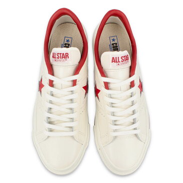 CONVERSE ONE STAR J 【MADE IN JAPAN】【日本製】【メンズ】【レディース】コンバース ワンスター J WHITE/RED