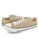 CONVERSE CANVAS ALL STAR COLORS OX コンバース キャンバス オールスター カラーズ OX BEIGE