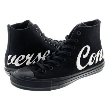 CONVERSE ALL STAR 100 LOGOEMBROIDERY HI コンバース オールスター 100 ロゴエンブロイダリー ハイ BLACK 31300901