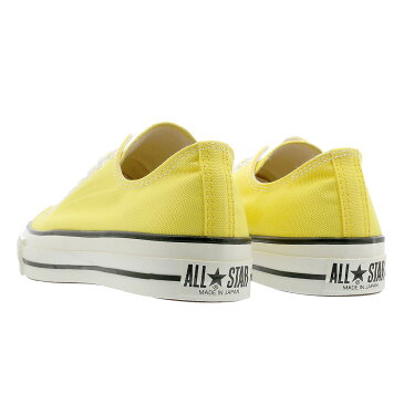 【毎日がお得！値下げプライス】 CONVERSE CANVAS ALL STAR J OX 【MADE IN JAPAN】【日本製】 コンバース キャンバス オールスター J OX YELLOW 32169373