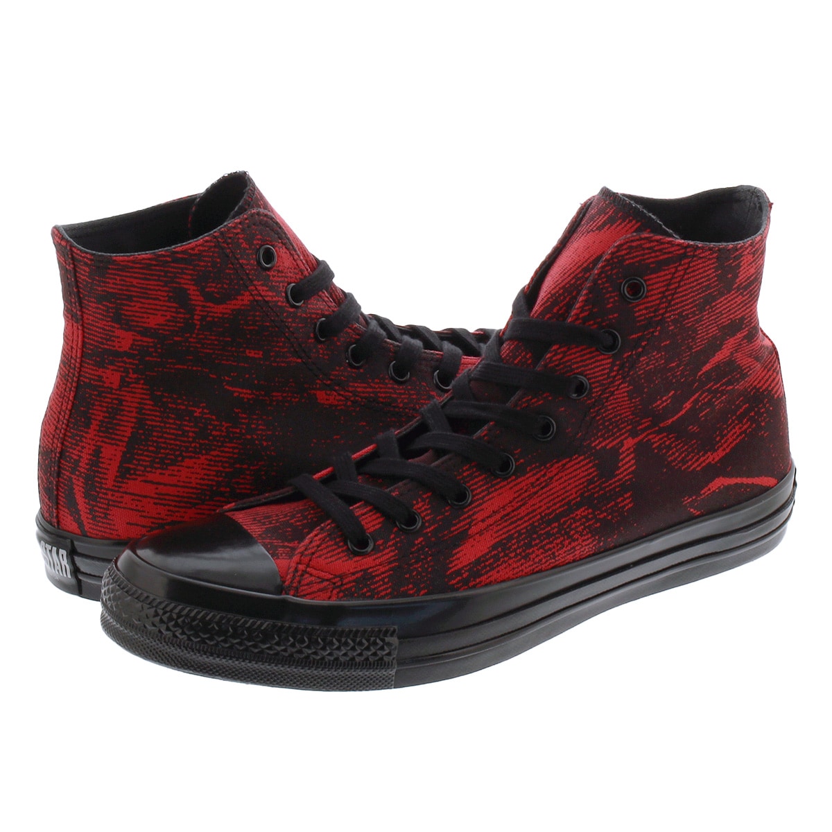 【毎日がお得！値下げプライス】CONVERSE ALL STAR US BLACKBOTTOM HI コンバース オールスター US ブラックボトム HI RED WASH 31303230 1SC444