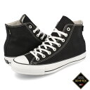 15時までのご注文で即日発送 CONVERSE ALL STAR 100 GORE-TEX HI コンバース オールスター 100 ゴアテックス ハイ BLACK 31303610