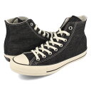  vCX E  15̂  CONVERSE ALL STAR 100 OKAYAMA DENIM HI Ro[X I[X^[ 100 IJ} fj nC BLACK 313041301SC553