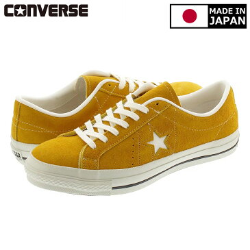 CONVERSE ONE STAR J SUEDE 【MADE IN JAPAN】【日本製】 コンバース ワンスター J スエード GOLD 35200190