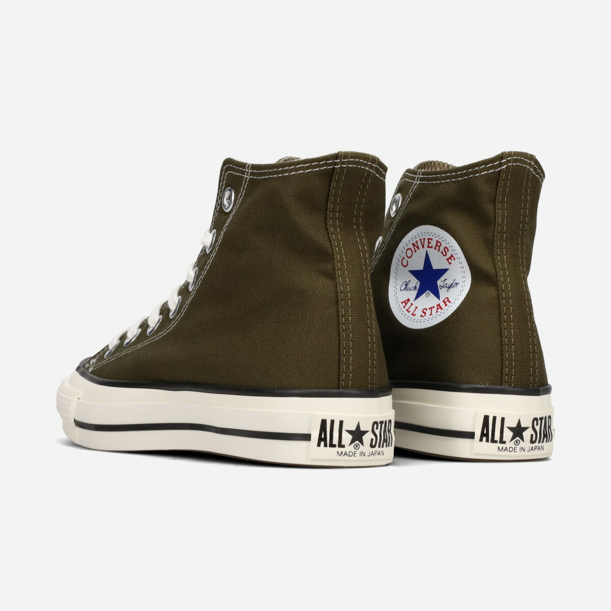 【プライスダウン】 CONVERSE CANVAS ALL STAR J HI 【MADE IN JAPAN】【日本製】 コンバース キャンバス オールスター J HI KHAKI 31305890