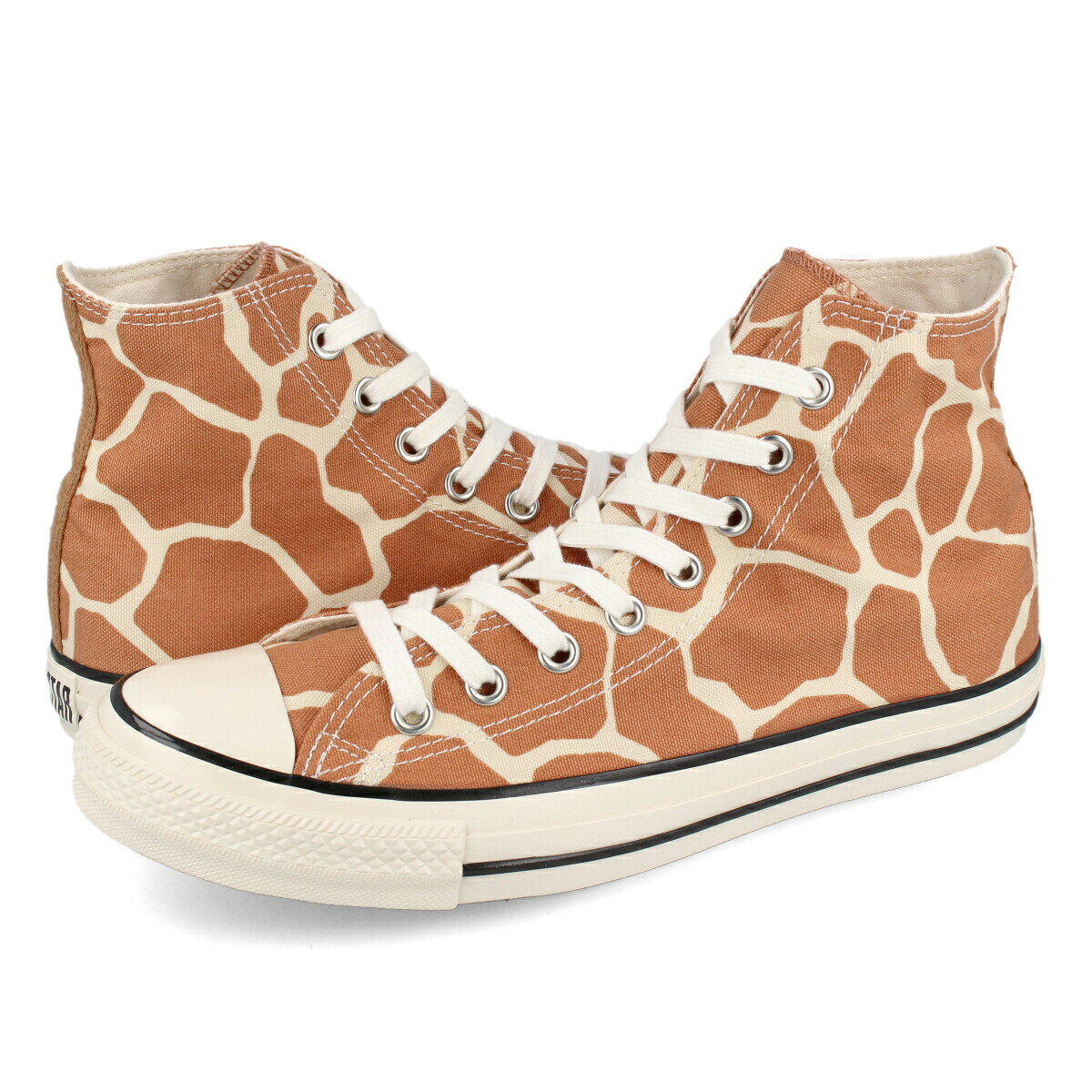  15時迄のご注文で即日発送可 CONVERSE ALL STAR US GIRAFFESPOT HI コンバース オールスター US ジラフスポット ハイ BROWN 31306430