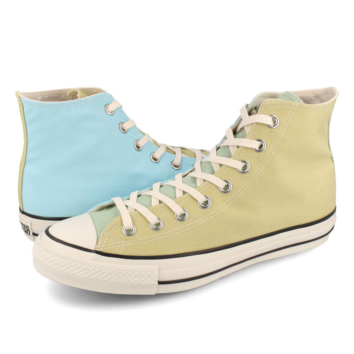 【プライスダウン】 15時迄のご注文で即日発送可 CONVERSE ALL STAR PET-CANVAS CC HI コンバース オールスター PETキャンバス CC ハイ GREEN/BLUE/SAND 31306510