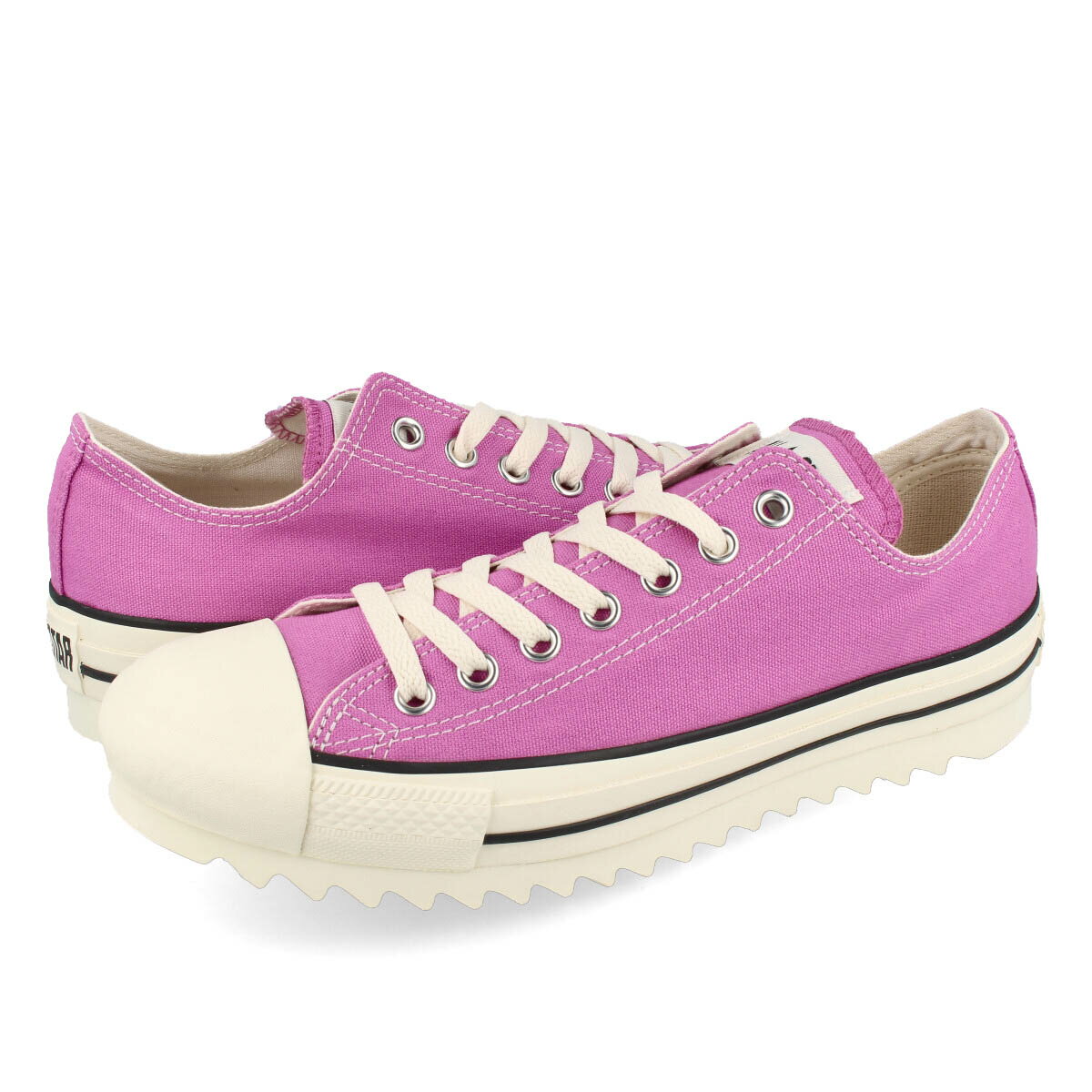 【お買い物マラソンSALE】 15時迄のご注文で即日発送可 CONVERSE ALL STAR BT SHARKSOLE OX コンバース オールスター BT シャークソール OX PINK 31306901のサムネイル