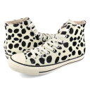 【プライスダウン】 15時迄のご注文で即日発送可 CONVERSE ALL STAR DALMATIANFUR HI コンバース オールスター ダルメシアンファー HI メンズ レディース ハイカット OFF WHITE オフホワイト 31307820