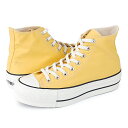 15時迄のご注文で即日発送可 CONVERSE ALL STAR (R) LIFTED HI コンバース オールスター (R) リフテッド HI メンズ レディース スニーカー ハイカット EGG YELLOW イエロー 31309410