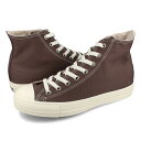 yvCX_Ez 15̂ő CONVERSE ALL STAR (R) EY HI Ro[X I[X^[ (R) EY nC Y fB[X Xj[J[ nCJbg CHARCOAL BROWN uE 31310120