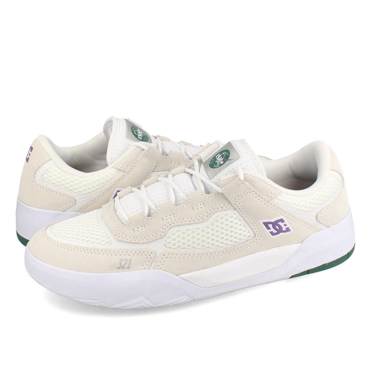 【50%OFF】 DC SHOES METRIC S X ISH ディーシー シューズ メトリック S X ISH メンズ スニーカー ローカット WHITE/PURPLE ホワイト DS241002-WHP