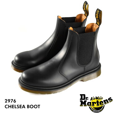 Dr.Martens CHELSEA BOOT 2976 【メンズ】【レディース】 ドクターマーチン チェルシー ブーツ BLACK 黒 サイドゴア