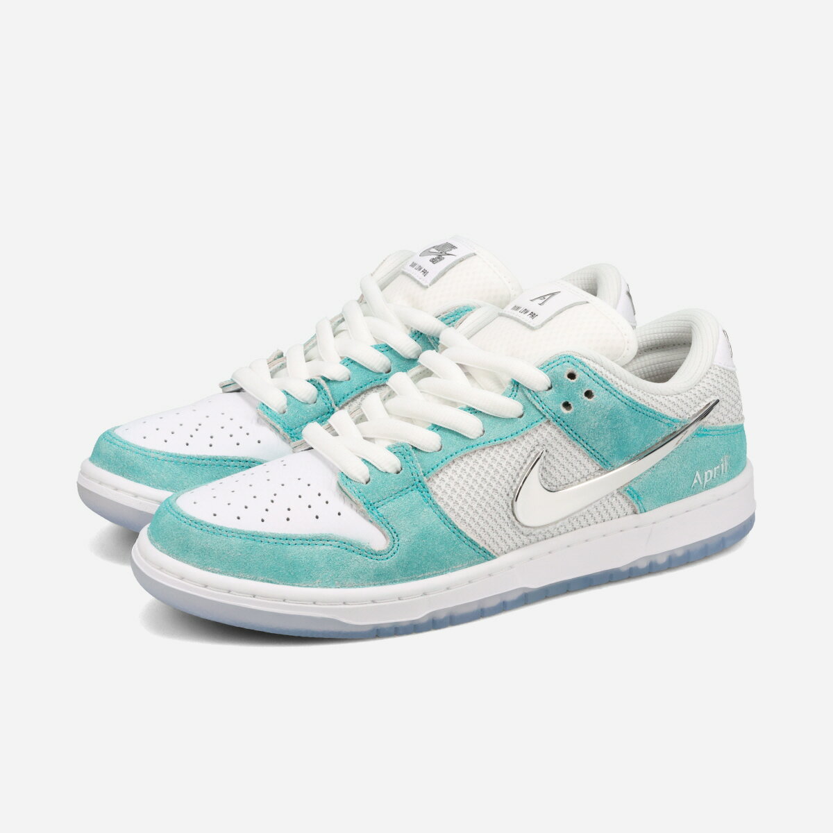 乐天商城 - NIKE SB DUNK LOW PRO QS ナイキ SB ダンク ロー プロ QS メンズ スニーカー ローカット TURBO GREEN/METALLIC SILVER/TURBO GREEN ホワイト FD2562-400