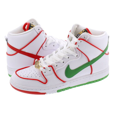 NIKE SB DUNK HIGH PRM QS 【PAUL RODRIGUEZ】 ナイキ SB ダンク ハイ プレミアム QS WHITE/UNIVERSITY RED/WHITE ct6680-100