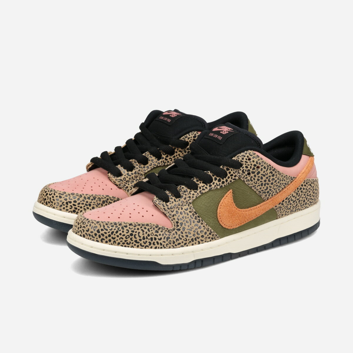 NIKE SB DUNK LOW PRO × ARTS-REC ナイキ SB ダンク ロー プロ × アーツレック メンズ スニーカー ローカット RUST PINK/ROUGH GREEN/BLACK/SAIL/KHAKI/AMBER BROWN マルチカラー IH3211-200