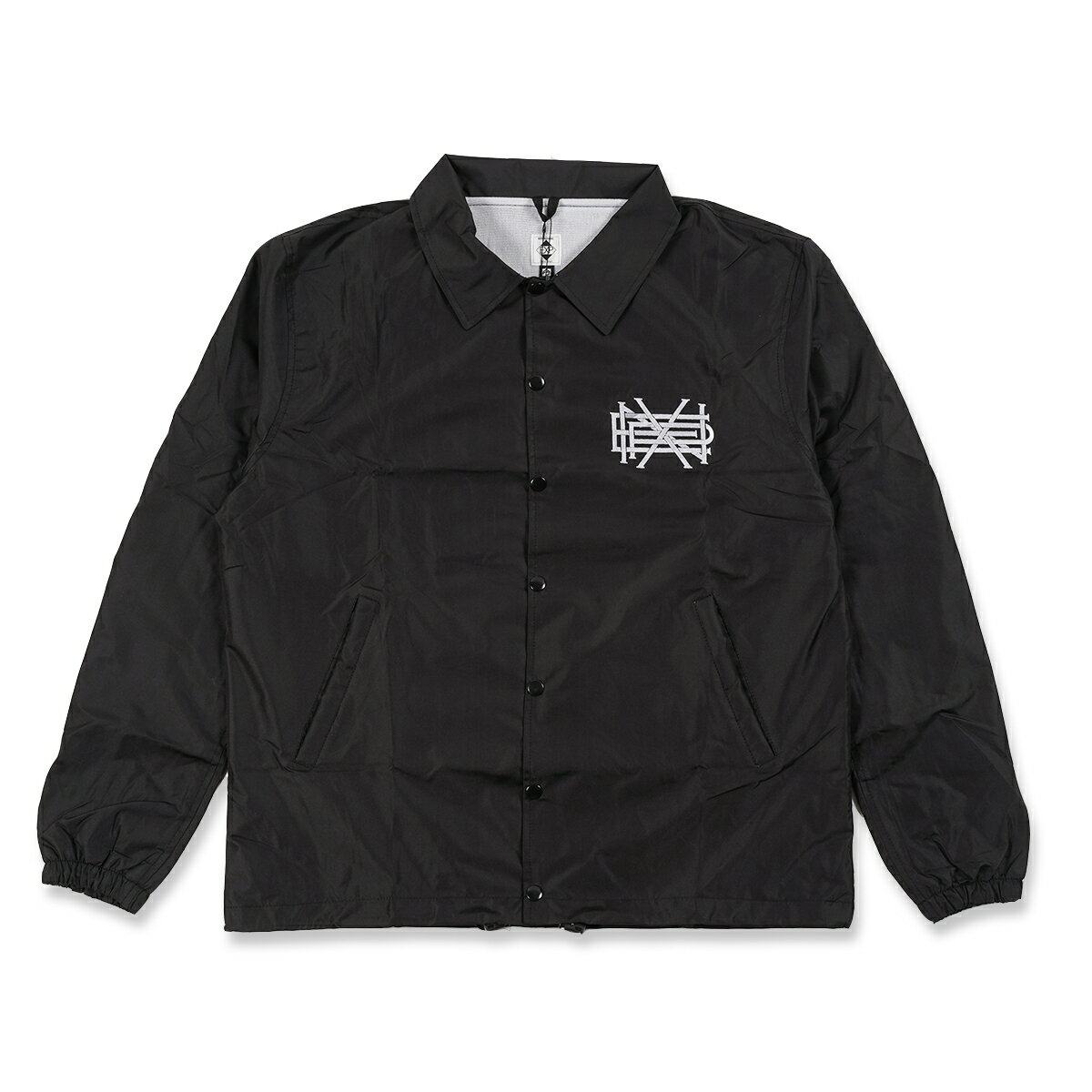  15時迄のご注文で即日発送可 EXPANSION COACH JACKET エクスパンション コーチ ジャケット メンズ アウター 上着 BLACK ブラック 黒 exp-2215j