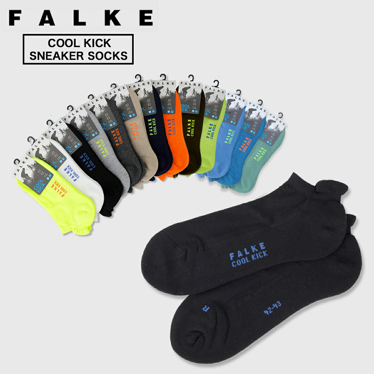 ファルケ メンズ 【お買い物マラソンSALE】 FALKE COOL KICK SNEAKER SOCKS ファルケ クール キックス スニーカー ソックス メンズ レディース 靴下 くるぶし丈 アンクル 16609 【追跡可能メール便・日時指定不可】