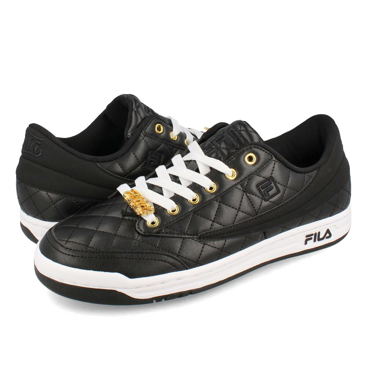 15時迄のご注文で即日発送可 FILA TENNIS 88 JP THE WAVY フィラ テニス 88 JP THE WAVY メンズ スニーカー ローカット BLACK ブラック MSS24037-003