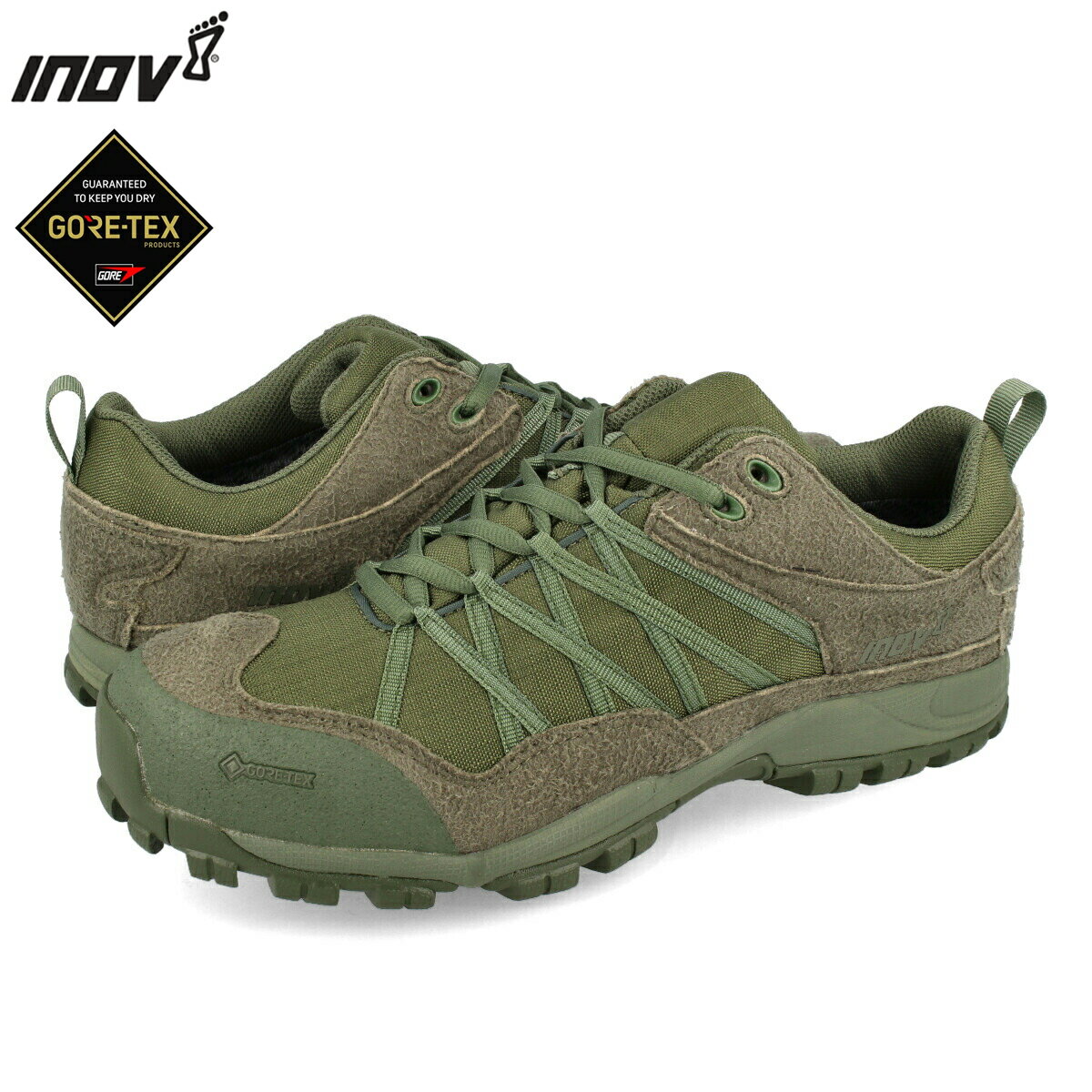  15時迄のご注文で即日発送可 inov-8 FLYROC 345 GTX CD UNI V2 イノヴェイト フライロック 345 ゴアテックス CD UNI V2 GREEN NO1SGG19GN