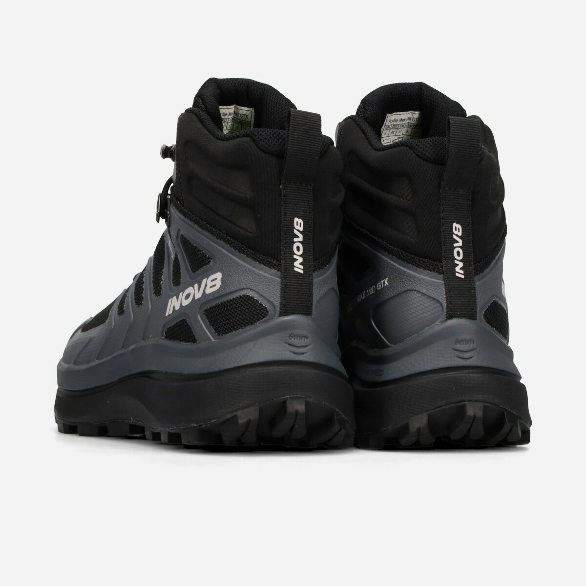 【タイムSALE】 inov-8 ROCLITE MAX MID GTX MS イノヴェイト ロックライトマックス MID ゴアテックス MS メンズ スニーカー ミッドカット BLACK ブラック NO5SSZ61M