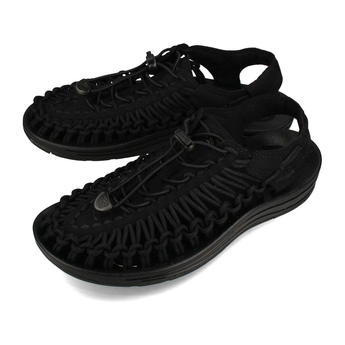 15Τʸ¨ȯ KEEN WOMEN UNEEK ڥǥ  ޥ ˡ BLACK/BLACK 1014099